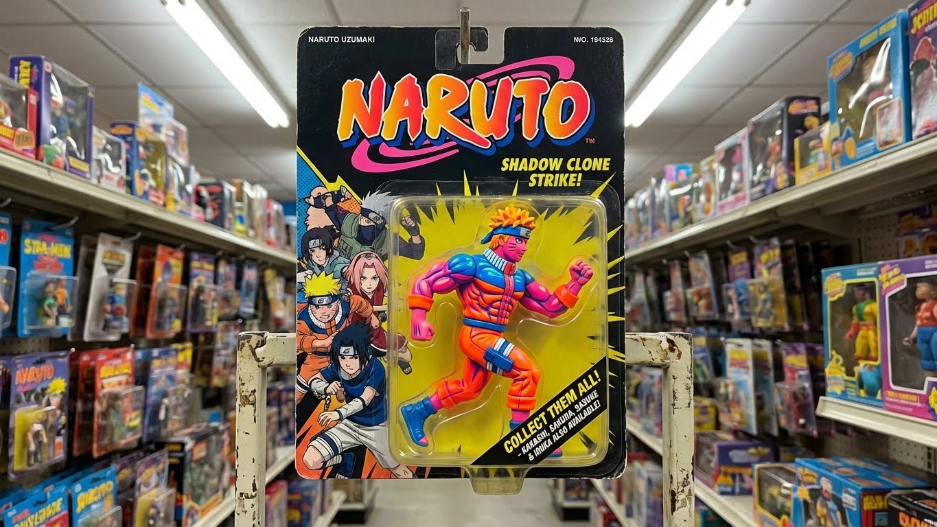 Neon Hero: 80s Action Figure Packaged Power